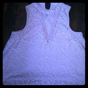 Hint of Mint Blush Tank Top